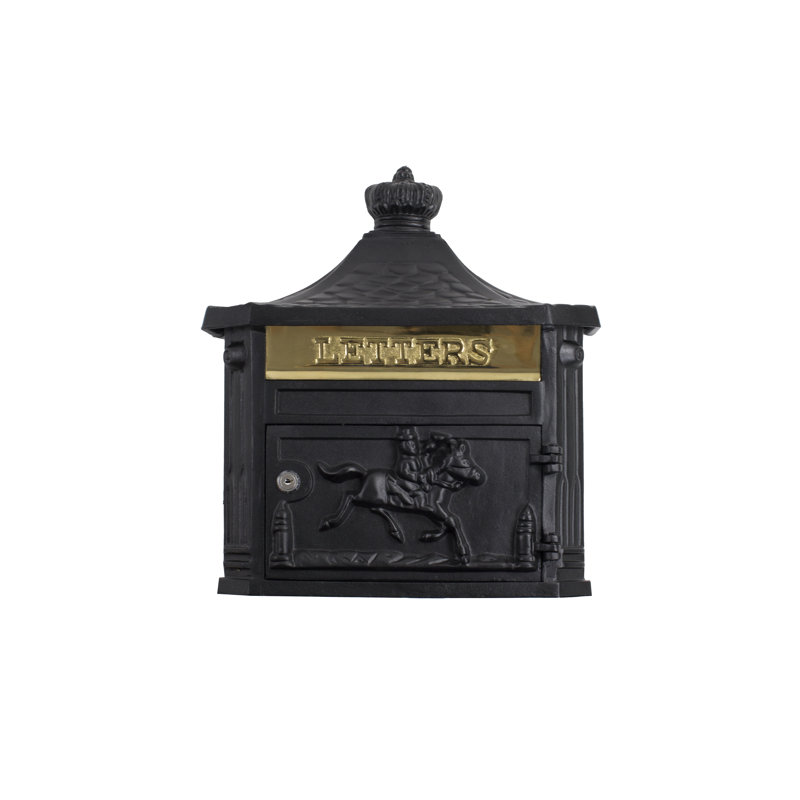 Amco Mailboxes Victorian Locking Wall Mounted Mailbox & Reviews